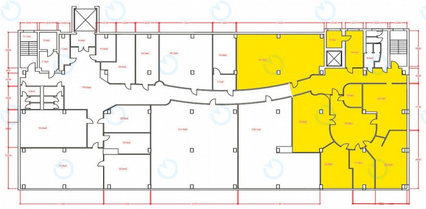 Оренда офісу 386 м.кв 4 поверх Глорія - фото 12