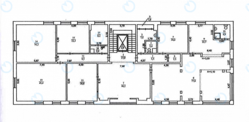 Продаж офісу 1856 м.кв 1 поверх Тютюнника, 28Б - фото 20