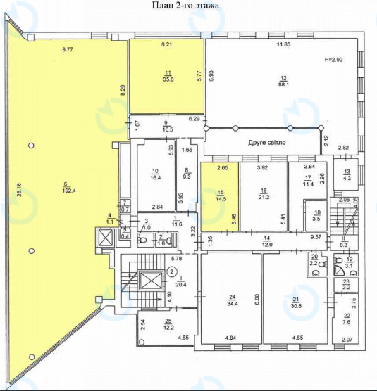 Оренда офісу 192 м.кв 2 поверх Володимирська, 77-А - фото 5