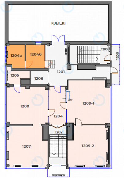 Оренда офісу 541 м.кв 11-12 поверх Sunflower - фото 22