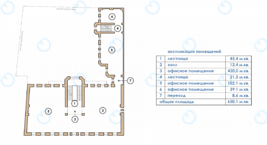 Оренда офісу 650 м.кв 3 поверх Рейтарська, 37
