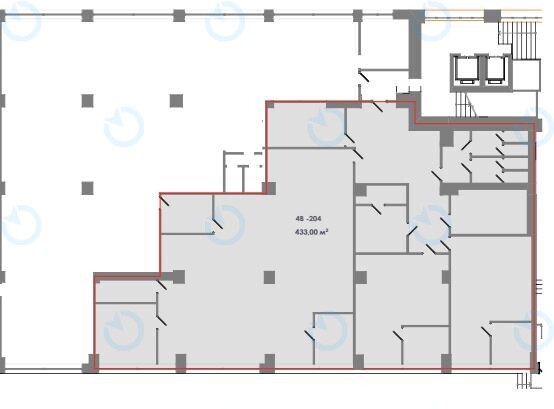 Оренда офісу 433 м.кв 2 поверх Форум Парк Плаза