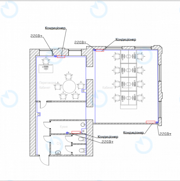 Оренда офісу 100 м.кв 4 поверх Глибочицька, 17Б
