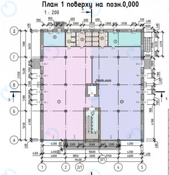 Оренда офісу 1640 м.кв 1-4 поверх Q10 (Стеценка, 30) - фото 2