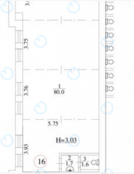 Оренда офісу 92 м.кв 2 поверх Тандем