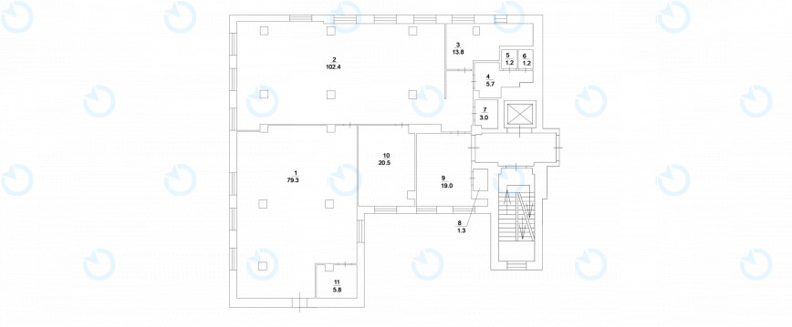 Оренда офісу 253 м.кв 5 поверх Іллінський - фото 9