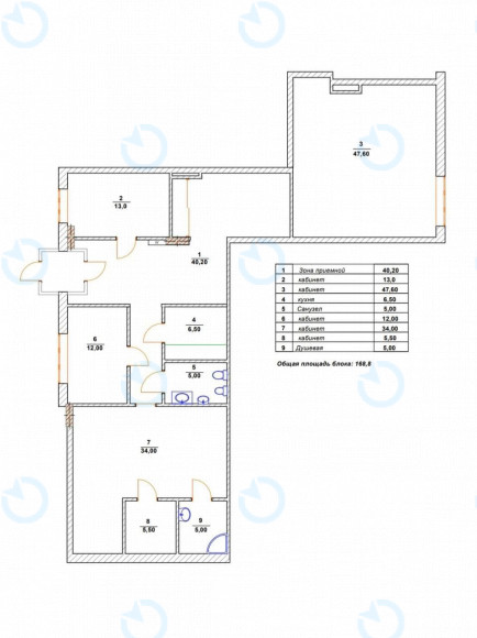 Оренда офісу 170 м.кв 1 поверх Коновальця, 36Е - фото 15