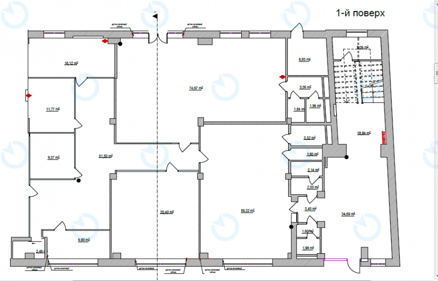 Оренда офісу 768 м.кв 1 и 2 поверх Пульс - фото 20