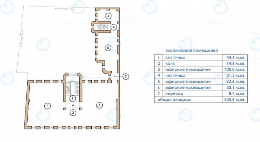Оренда офісу 635 м.кв 2 поверх Рейтарська, 37