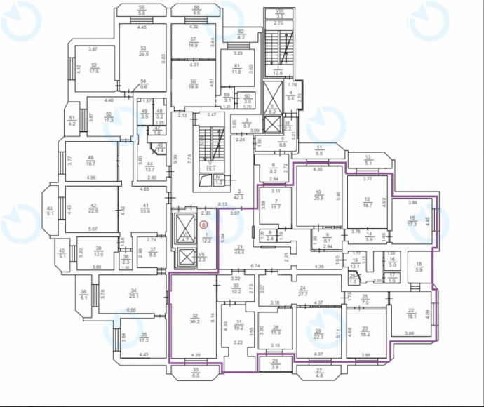 Оренда офісу 355 м.кв 6 поверх Horizon Office Tower - фото 8