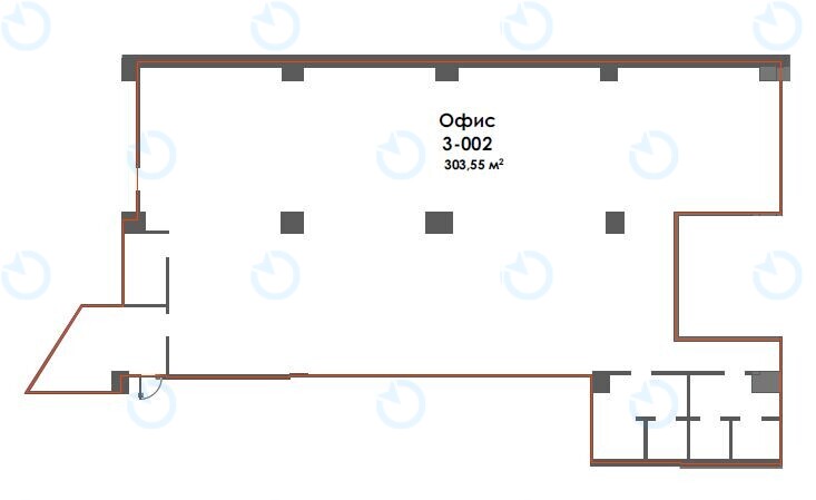 Оренда офісу 297 м.кв 0 поверх VICTORIA PARK (Вікторія Парк) - фото 11