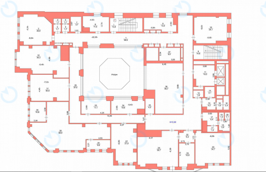 Аренда офиса 650 м.кв 2-7 этаж Пушкинская, 26/8 - фото 8