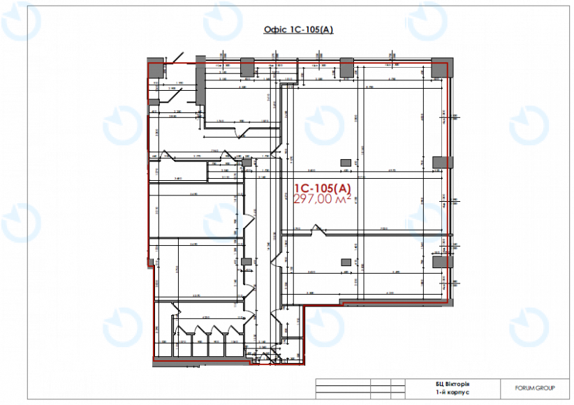 Оренда офісу 297 м.кв 1 поверх VICTORIA PARK (Вікторія Парк) - фото 13