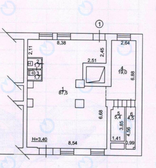 Оренда офісу 119 м.кв 1 поверх Глибочицька, 40Р
