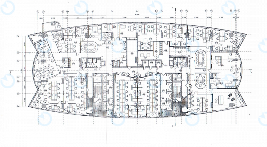 Оренда офісу 1560 м.кв 25 поверх Gulliver (Гулівер) - фото 4