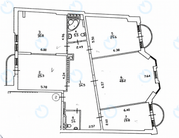 Оренда офісу 199 м.кв 6 поверх Rubin (Рубін) - фото 4