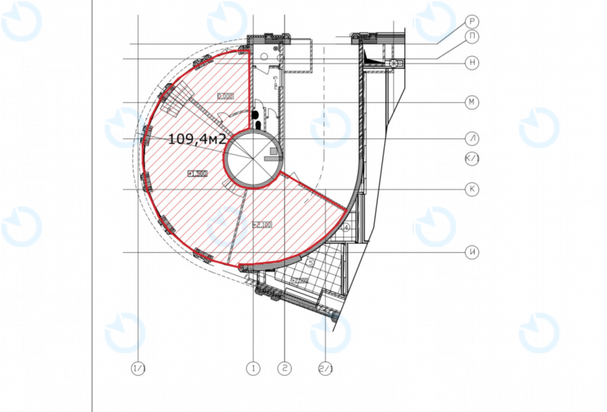 Оренда офісу 109 м.кв 1 поверх Парус - фото 5