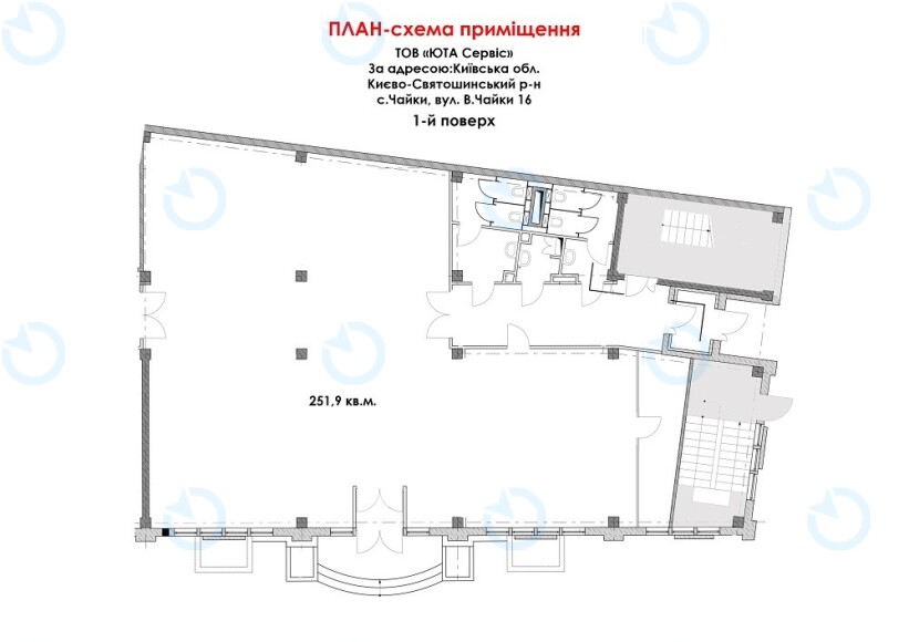 Оренда офісу 252 м.кв 1 поверх Юта Сервіс - фото 4