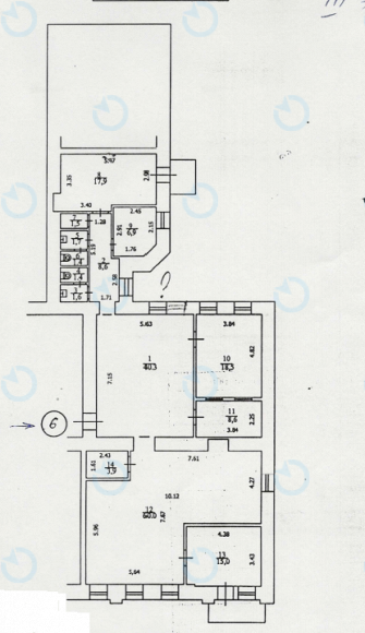 Оренда офісу 209 м.кв 3 поверх Ярославів Вал, 38 - фото 10