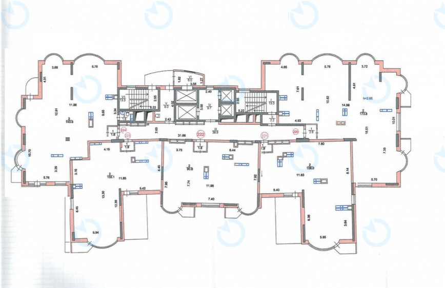 Аренда офиса 734 м.кв 25 этаж Харковское шоссе, 182 - фото 18