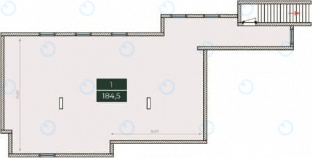 Продаж офісу 184 м.кв 0 поверх Park Land