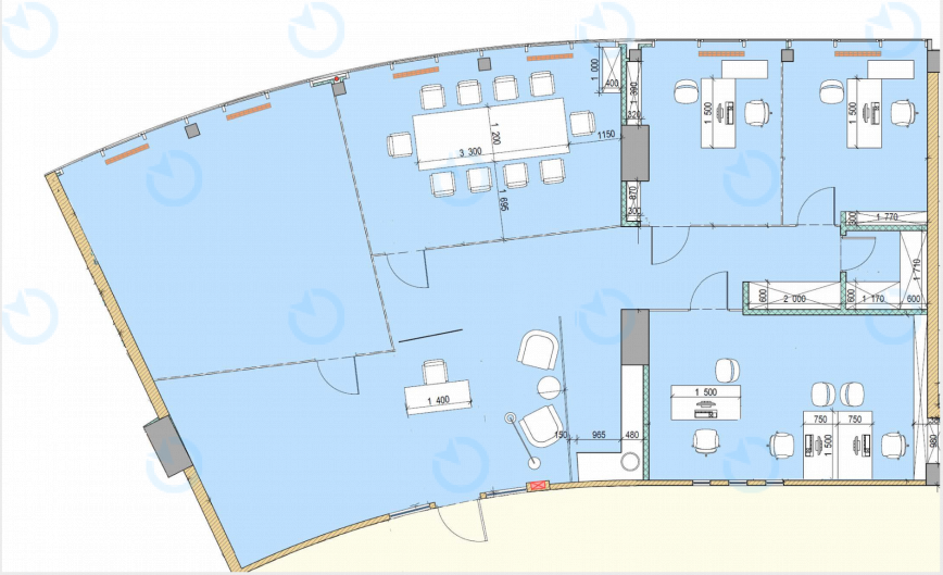 Оренда офісу 205 м.кв 5 поверх Wave (Хвиля) - фото 2