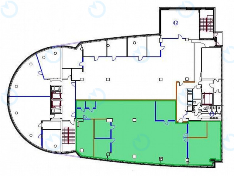 Оренда офісу 395 м.кв 4 поверх Лівобережний - фото 6