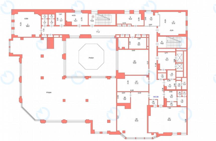 Аренда офиса 650 м.кв 2-7 этаж Пушкинская, 26/8 - фото 5