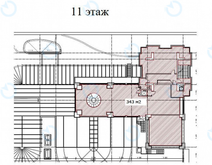 Оренда офісу 1620 м.кв 8,9,10,11 поверх Mandarin Plaza - фото 66