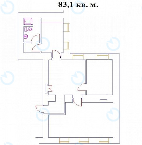 Оренда офісу 83 м.кв 1 поверх Франка, 29