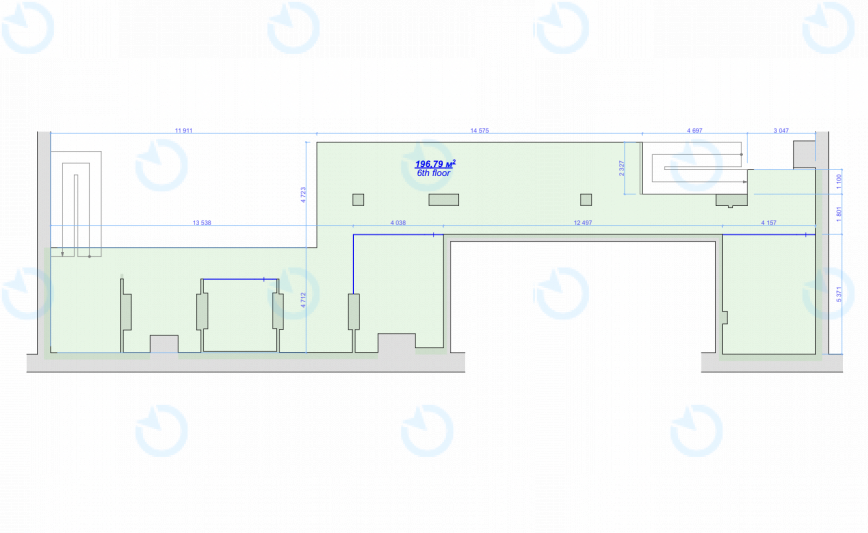 Оренда офісу 693 м.кв 5 поверх Horizon Park - фото 13