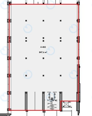 Оренда офісу 847 м.кв 4 поверх Форум Парк Плаза - фото 5
