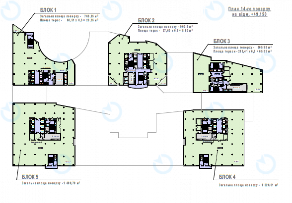 Оренда офісу 2000 м.кв 2-19 поверх Capital Towers - фото 16