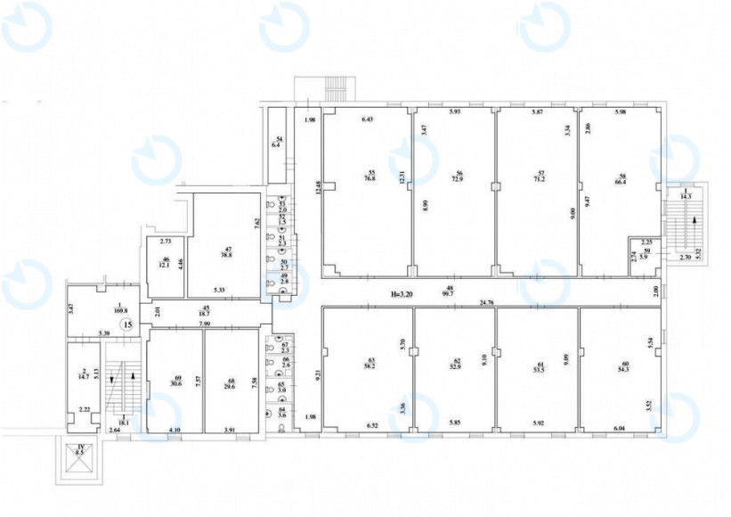 Оренда офісу 1415 м.кв 2 поверх Тандем - фото 4