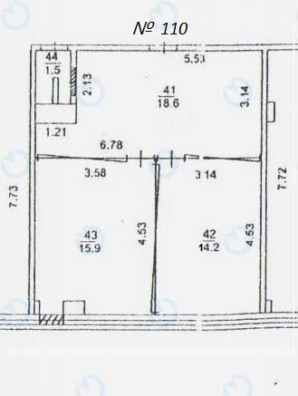 Оренда офісу 58 м.кв 1 поверх Кронос
