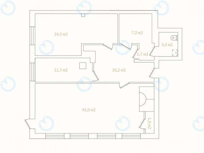 Оренда офісу 110 м.кв 3 поверх Межигірський - фото 8