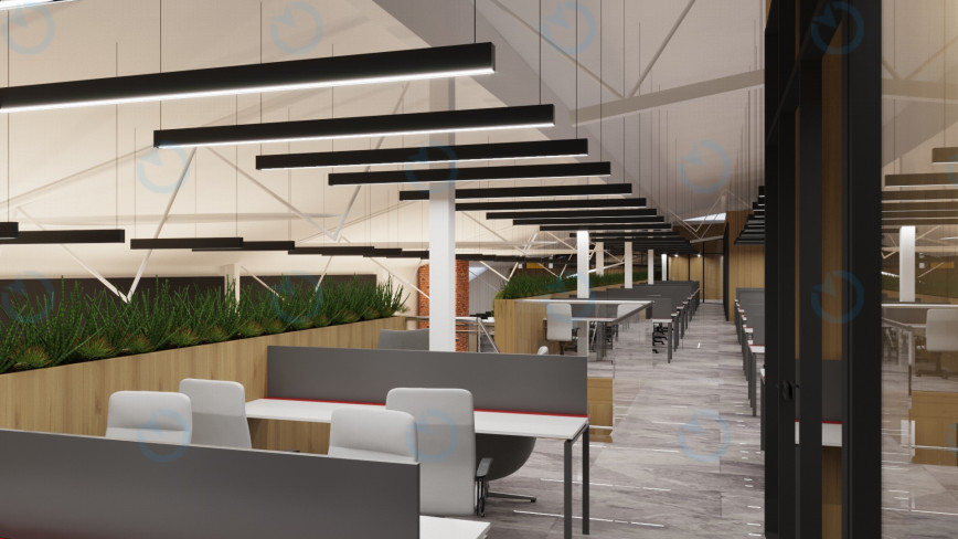 Оренда офісу 1200 м.кв 1 поверх Lofti Panorama - фото 10