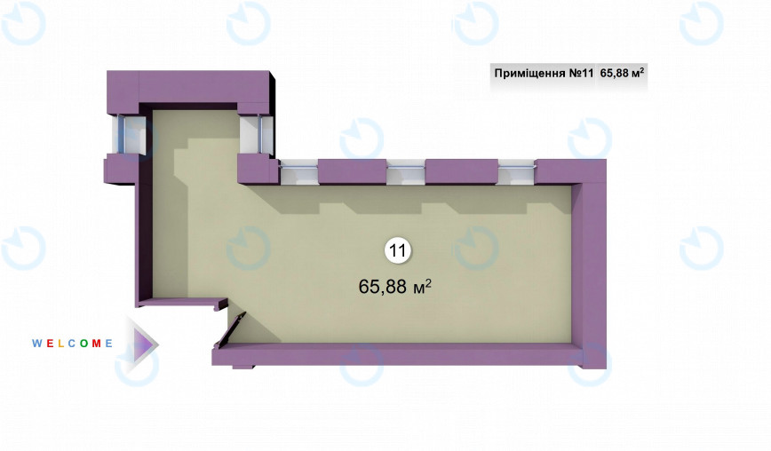 Оренда офісу 65 м.кв 4 поверх Волоська, 31а - фото 10
