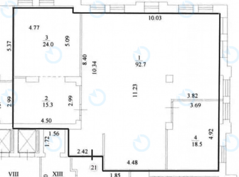 Оренда офісу 176 м.кв 4 поверх V45 - фото 5