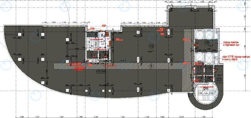 Оренда офісу 760 м.кв 4 поверх Wave Tower - фото 12