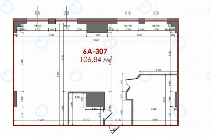 Оренда офісу 106 м.кв 3 поверх Форум Ділове Містечко - фото 7