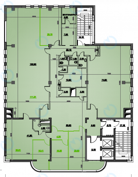Оренда офісу 401 м.кв 5 поверх Дегтярівська, 33В - фото 2