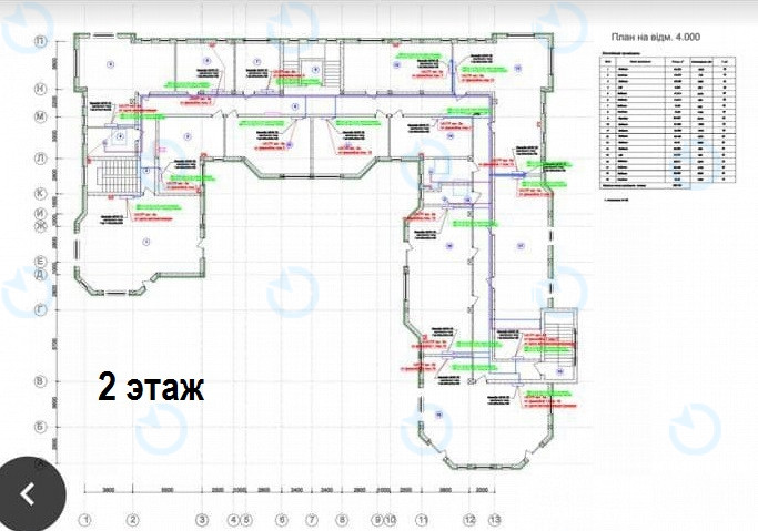 Оренда офісу 2560 м.кв 1-4 поверх Брожка, 100 - фото 7