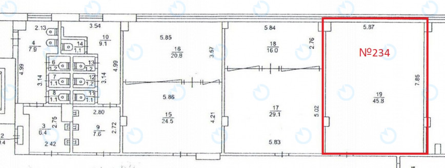 Оренда офісу 55 м.кв 2 поверх Кронос - фото 10