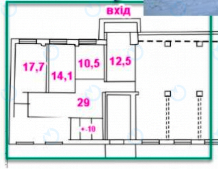 Оренда офісу 100 м.кв 1 поверх Волгоградська, 12