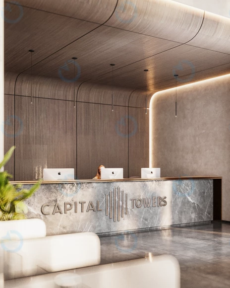 Аренда офиса 2000 м.кв 2-19 этаж Capital Towers