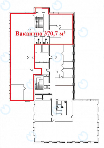 Оренда офісу 861 м.кв 3 поверх Лейпцизька 15 (III черга) - фото 18