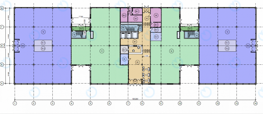Оренда офісу 13300 м.кв 1-4 поверх Twelve - фото 2