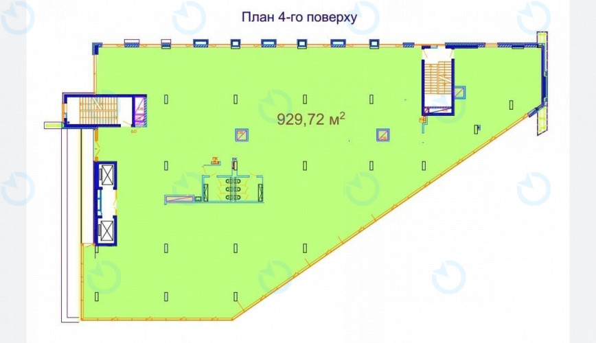 Оренда офісу 930 м.кв 4 поверх Black One