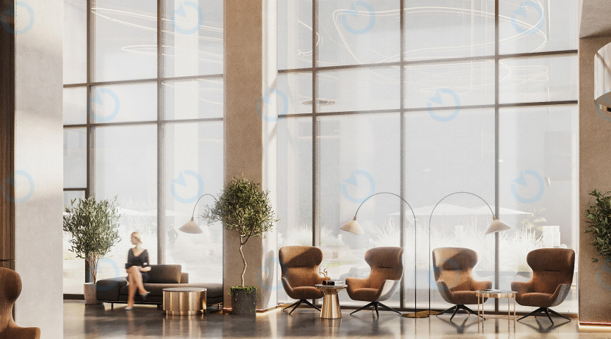 Оренда офісу 1000 м.кв 2-19 поверх Capital Towers - фото 9